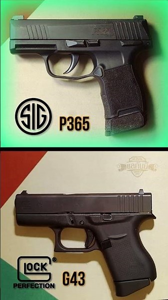 Sig Sauer P365 vs Glock 43 | Gunnery