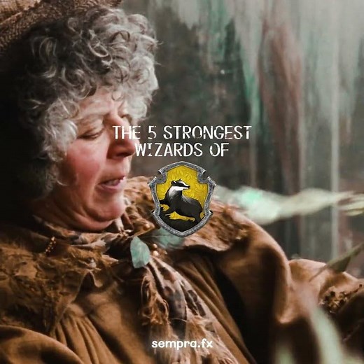 Top 5 Most Powerful Wizards in Harry Potter | Hufflepuff 🦡 #harrypotter #hp #hufflepuff