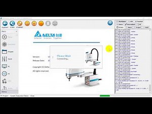 Delta Robot controller get point via socket communication