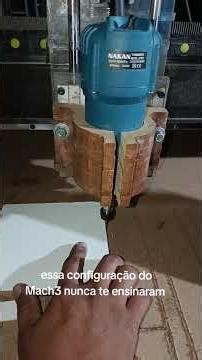 Configuração do mach3 pra evitar quebra de fresas acidental.