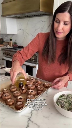 Stuffed Roasted Mushrooms