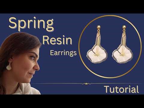 Spring Resin Earrings Tutorial | Handmade Jewelry