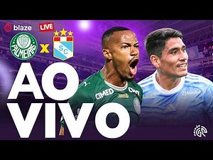 PALMEIRAS X SPORTING CRISTAL AO VIVO 🔴 HOJE | JOGO AO VIVO AGORA | LIBERTADORES 2026