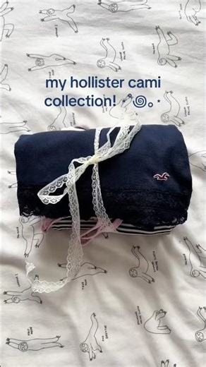 my @hollisterco cami collection! ⭐️