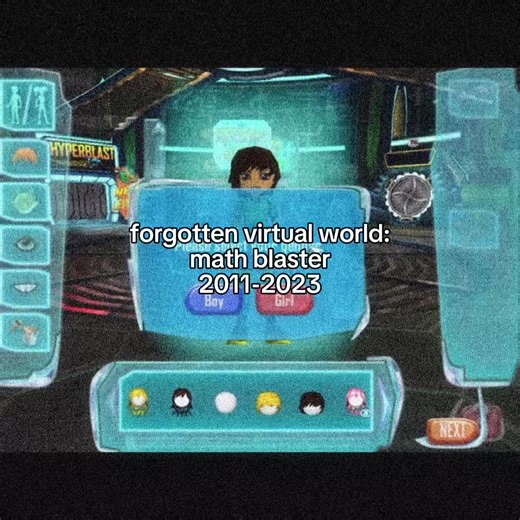 Math Blaster was an educational MMO that ran through 2011-2023 based on the classic 1990s franchise where players acted as space cadets by customizing avatars, adopting pets (mutts), and solving math problems through space themed mini games to save the galaxy. Does anyone else remember this game? (˶°ㅁ°) !! 🛸✨ #2000s #2010s #virtualworld #nostalgic #mmorpg