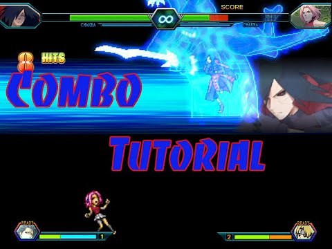 Madara Uchiha Combo Tutorial | Bleach VS Naruto 3.3 (Reup)