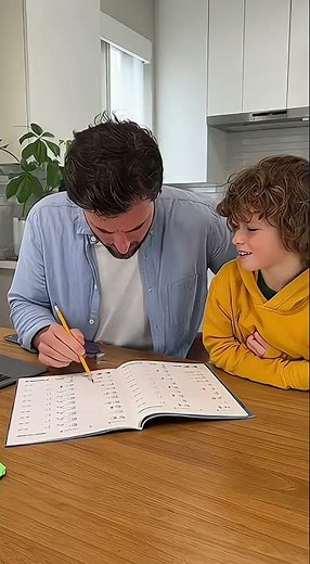 📚 Dad Tries Daughter's Homework—FAILS Hilariously! 😂📚