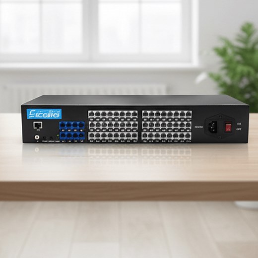 [Hot Item] Excelltel Powerful Intercom Pabx PBX Telephone Exchange System Tp848-448 for Hotels and Office