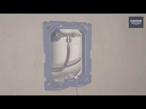 GROHE Rapid SL: installasjon av betjeningsplate