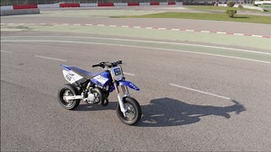Good things come in small packages! The Yamaha VR46 Master Camp's YZ85 is a ton of fun and also quite cleverly set up. #theMasterCamp | #theExperience | Yamaha VR46 Master Camp Team