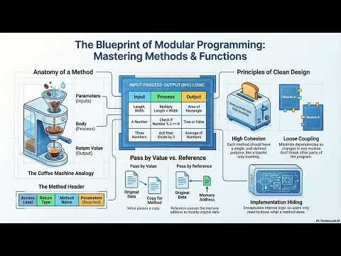 Intro to Programming Chapter 9 - The Blueprint of Modular Programming: Mastering Methods & Functions