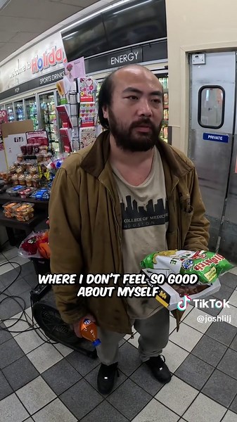 Blessing a Homeless Man Cleaning My Car