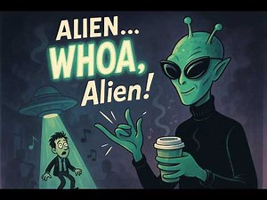 ALIEN... WHOA, Alien! (A Beat Poem) - Starship Discovery Music Video