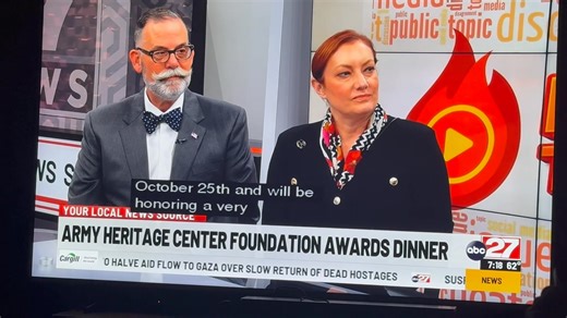 At the Army Heritage Center Foundation, they build bridges between the military and civilian communities. Honoring VOPA and Gen. Petraeus is part of that philanthropic mission. #Army #Petraeus #VeteransoutreachofPA | Veterans Outreach of Pennsylvania