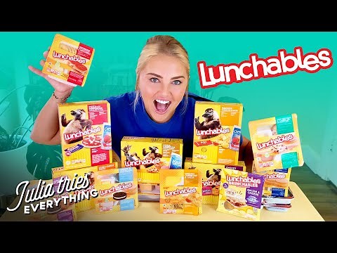 Trying ALL Of The Lunchables Combinations (And Ranking Them!)