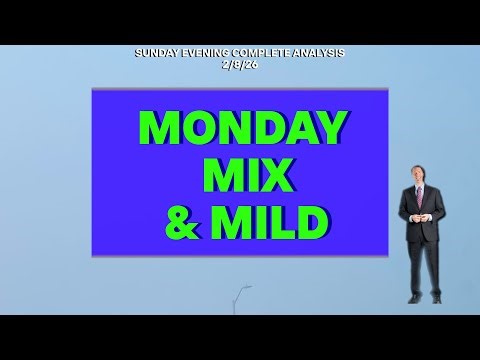 Monday's wet weather pattern explained | Sunday update