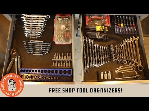 Free Shop Tool Organizers!