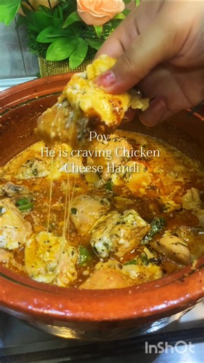 Chicken Cheese Handi Recipe in 30 minutes #youtubeshorts #shorts