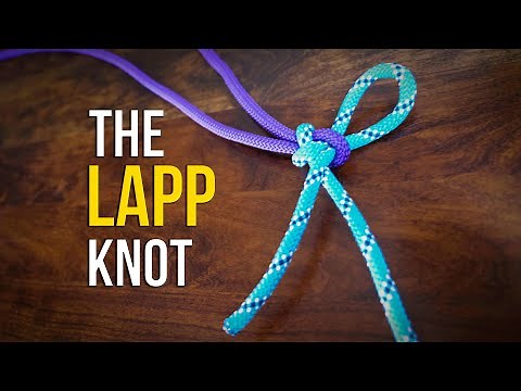 How to Tie the Lapp Knot in 60 SECONDS!! | How to Tie Two Ropes Together