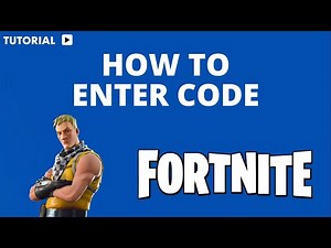 How to enter a code in Fortnite