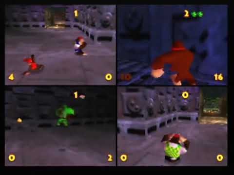 Donkey Kong 64 Multiplayer (4 Players)