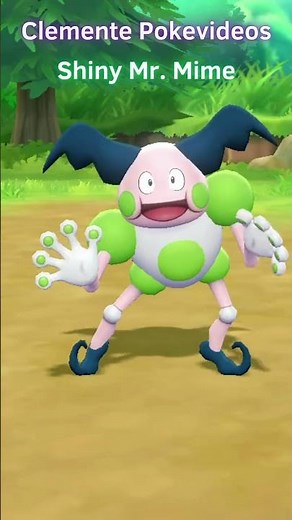 SECOND SHINY MR. MIME in Pokemon Let's Go #shorts #pokemon #pokemonletsgo #shiny #mrmime