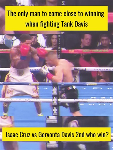 26K views · 108 reactions | Isaac Cruz vs Gervonta Davis highlights #boxing #boxing壘 | Boxing USA | Facebook