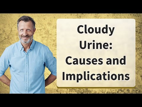 Cloudy Urine: Causes and Implications