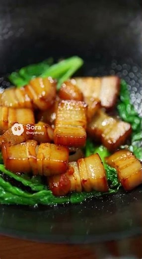 ASMR Thai Street Food 🔥 Crispy Pork Stir Fry — Pure Wok Sounds & Extreme Crunch! #asmr :