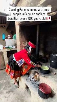 Cooking with Inca People in Peru | 7,000-Year-Old Inca Tradition 🇵🇪🔥#indiantraveller
