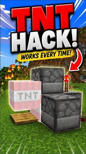 Minecraft TNT Hack 💣 | Easy Redstone Trick That Actually Works!