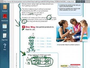 Go Math 3.6 Choose a Multiplication Method