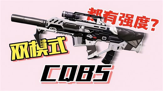 【枪械测评】Cx9三连发最佳平替？经历多次加强后CQB5强度究竟如何？CQB5新版本出装思路～（现版本挺有强度的一把连发枪）