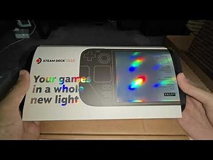Steam Deck OLED Unboxing