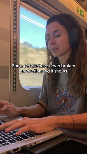 Some people have never broken production and it shows #codinghumor #programmer #programmerhumor