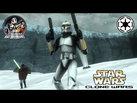 Star Wars Battlefront II (2005) Mod Map - Orto Plutonia - Republic Side