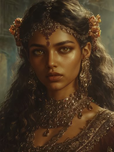 Indian Beauty Princess - Animation by Grok Imagine - Follow me on YouTube for more AI Film in 4K #IndianBeauty #aifantasy #AIVideo #Grok #fyp