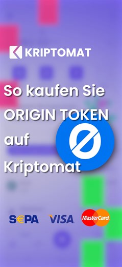 Origin Token (OGN) kaufen auf Kriptomat | Sichere App-Anleitung