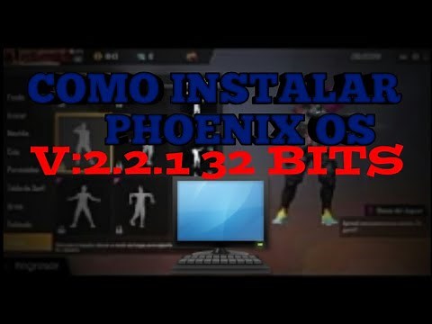 COMO INSTALAR PHOENIX OS 2.2.1 32 BITS PARA PC FRACO