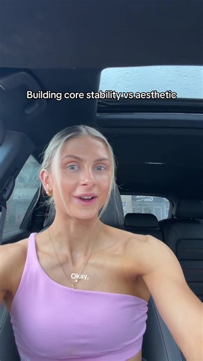 Establishing a strong and stable core foundation is crucial for strength training and even just everyday life. By prioritizing deep core strength you are setting up that solid foundation. Once that foundation is set, then building up those six-pack muscles utilizing exercise selection and progressive overload (increased weight, reps, etc) is key! #coretraining #abs #gymtok