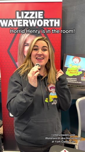 Interview with Lizzie Waterworth: Horrid Henry at Comic Con
