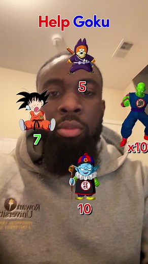 Help Goku Defeat Broly: Math Filter Challenge