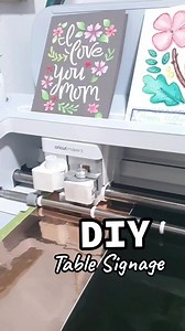 Make wedding table signage with Cricut byFfathimah Ibrahim #cricut #cricutsg #cricutmy #cricutsgmy | Cricut