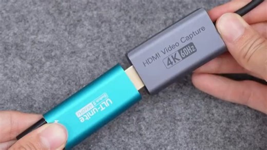 游戏主播必备神器，Type-C轻松连接Switch和PS5！10秒钟搞定Switch边投大屏边直播#switch#直播#采集卡#4k采集