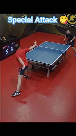 Forehand From Backhand 😅 #gtt #gtt24 #gtttour #pingpong #stolnitenis #pingpong