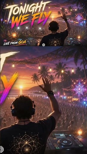 Tonight We Fly LIVE 🌌 | Goa Psy Trance 45 Min Beach Rave Set 🔥 | DJ Indo Deep House