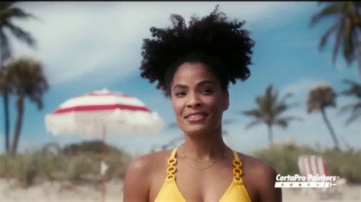 CertaPro Painters Spring Sales Event TV Spot, 'Happy Place: Beach'