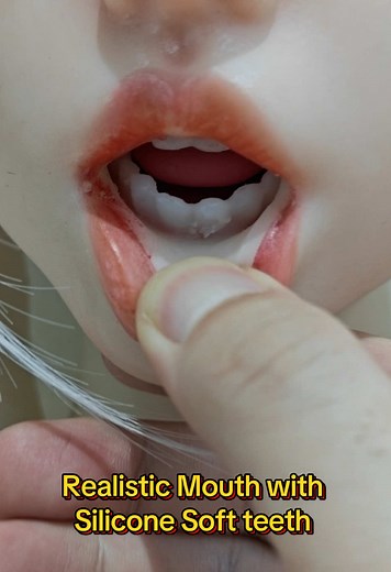 Realistic Mouth of Silicone doll #siliconedoll #RealisticDoll #lovedoll #xylover