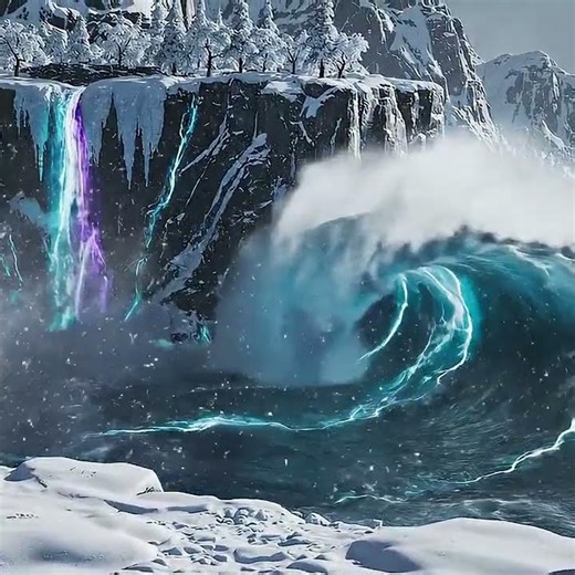 When the cliff meets its breaking point