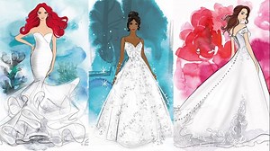 These Disney-inspired wedding dresses will let you channel your inner princess